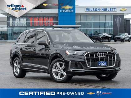 used 2021 Audi Q7 car, priced at $43,513