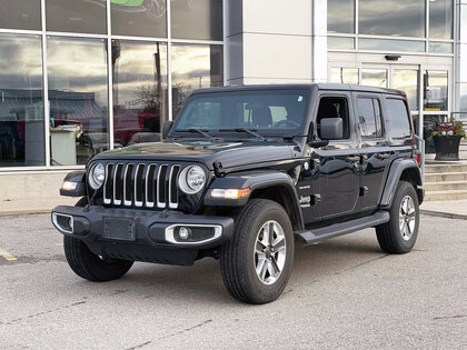 used 2021 Jeep Wrangler Unlimited car, priced at $39,175