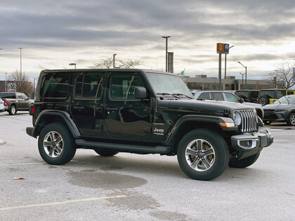 used 2021 Jeep Wrangler Unlimited car, priced at $39,175