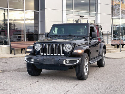 used 2021 Jeep Wrangler Unlimited car, priced at $39,175