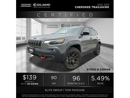 used 2023 Jeep Cherokee car, priced at $47,000